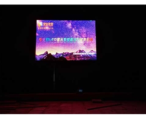 呈貢歡慶廣場右邊-戶外P8全彩屏